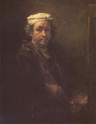 Rembrandt Peale Portrait of the Artist at His Easel (mk05) oil on canvas